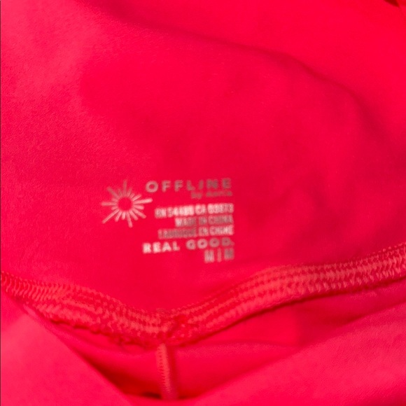 Pink Athletic Shorts with Ruffled Layers - Picture 2 of 2